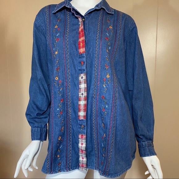 Eyelet Embroidery Button Down Belted Dress in Black - Retro, Indie and Unique Fashion